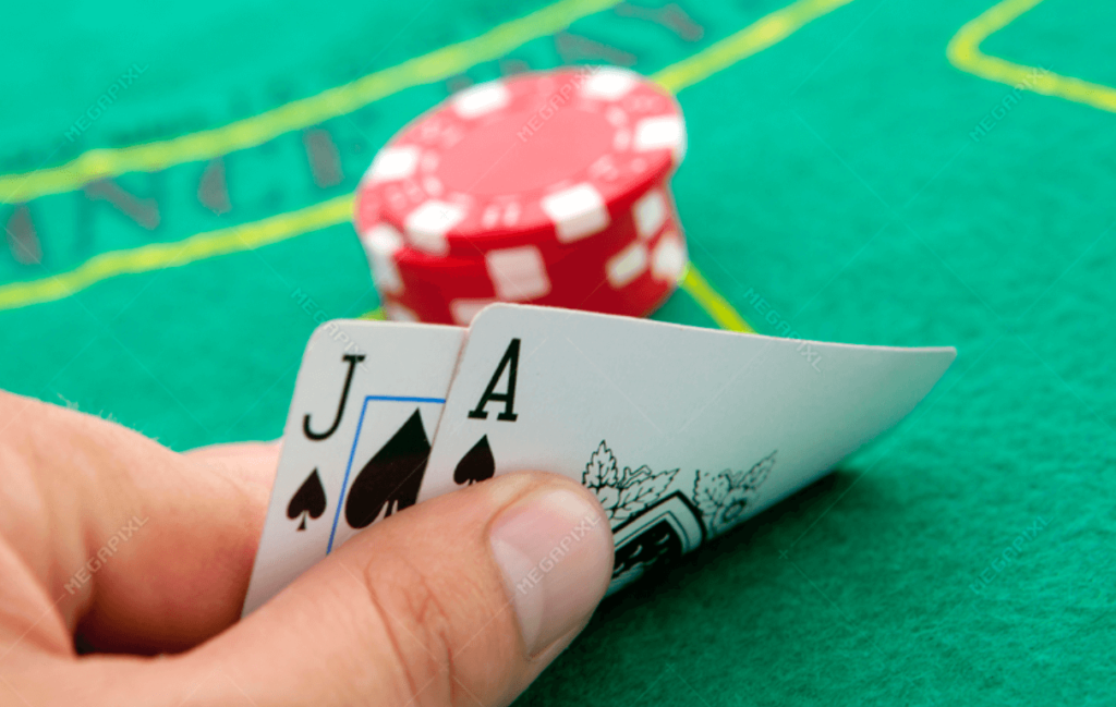Black Jack with an Ace of Spades