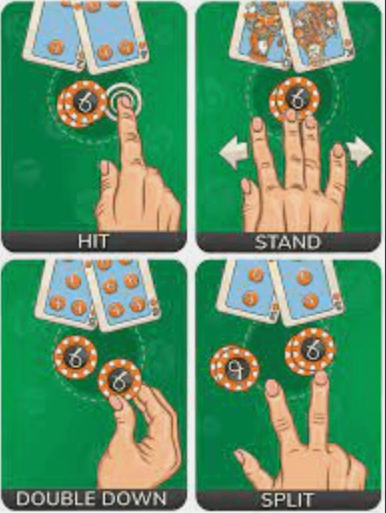 Blackjack signs