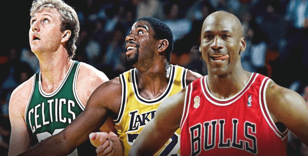 NBA - Bird, Johnson and Jordan